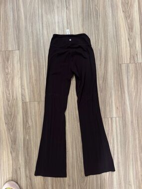 lululemon athletica Brown Boot-Cut Yoga Pants